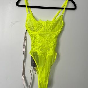 House of CB neon yellow lingerie | Never worn with tags | size XS